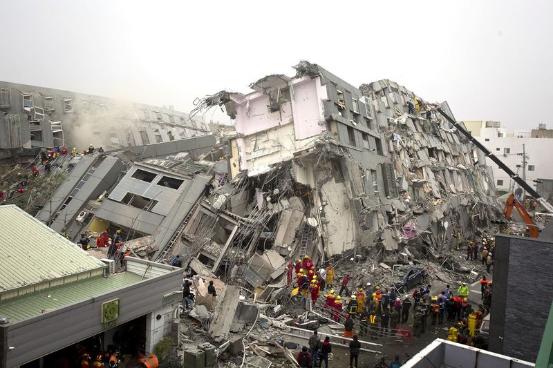 6.4 Magnitude Earthquake Hits Taiwan, Rescue In Process: Footage/Pictures