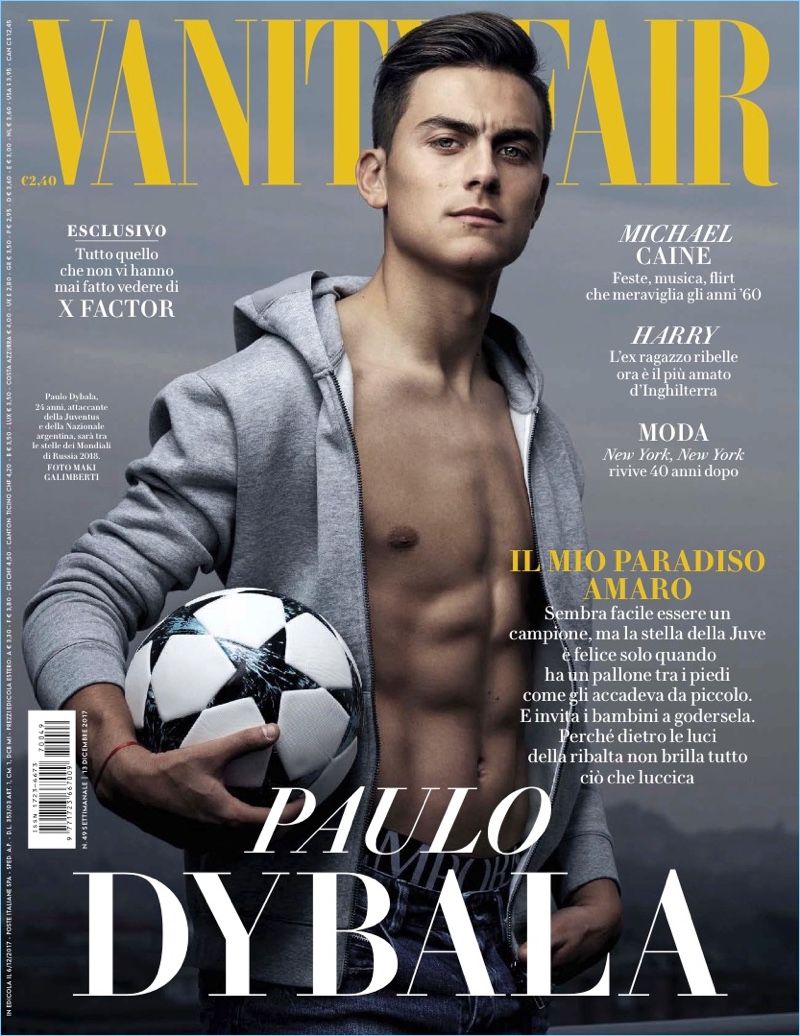 Paulo Dybala Featured on the Cover of Vanity Fair